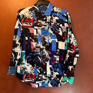 Robert Graham Men’s Shirt LARGE